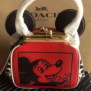 Disney Mickey Mouse x Keith Haring leather ksslck